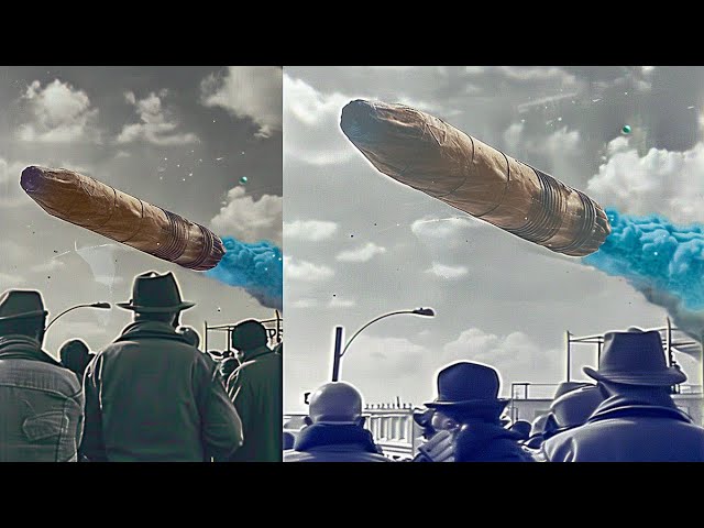 cigarette shaped ufo Cigar Spotted Over France The bright colors and unique design will catch peoples eye immediately so you and your friends can smoke (smoke whatever you want) without making a mess. Has anyone else seen this