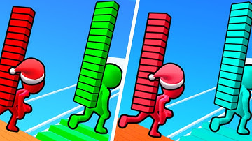 Bridge Race game All Levels Gameplay Walkthrough Android iOS | NEVERSAY GAMING