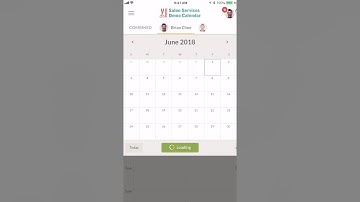 Visibook Appointment Scheduler App Preview 5.31.2018
