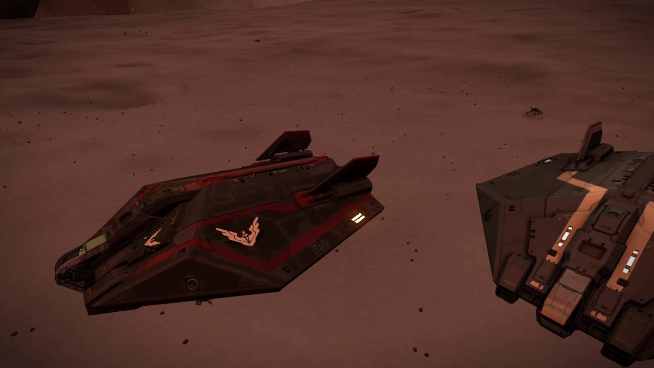 Buggy jumping in Elite Dangerous