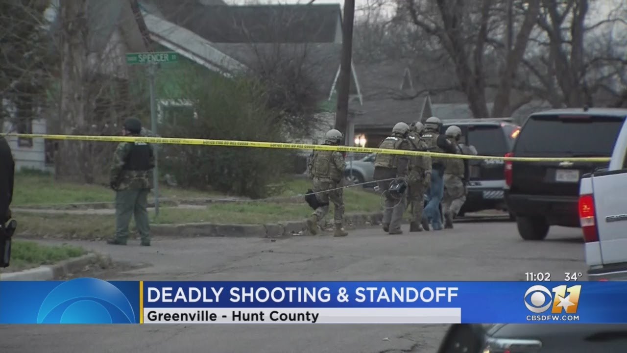 SWAT Standoff After Deadly Shooting In Hunt County