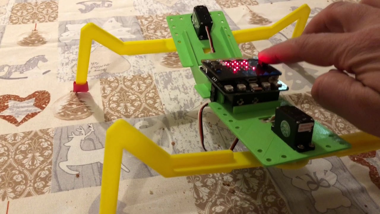 WalkerBot:bit - YouTube