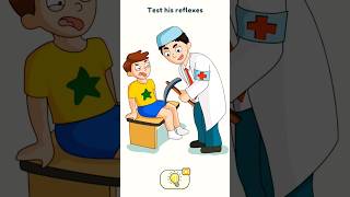 Test his reflexes (Delete one part) #Short #dop2 #gaming #aimrushyt #youtubeshorts #comedy