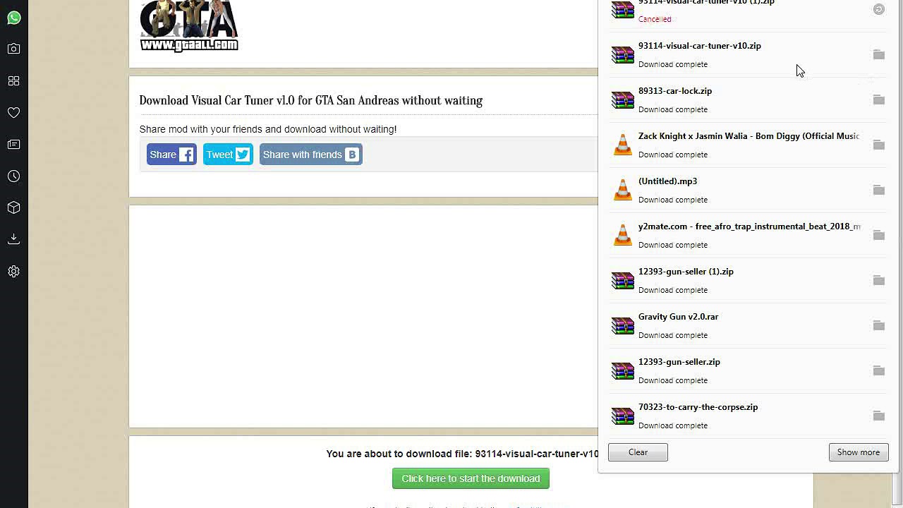 610 Visual Car Tuner Mod Gta Sa  Latest