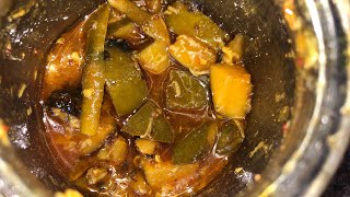 Achari ya Embe/ Mango pickle