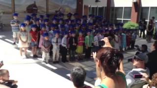 Kinder graduation May 31, 2013 @ William V. Wright Elementa