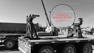 USA CDL (DMV) handbook Section 10 SCHOOL BUSES 10.1 to 10.7.4 lower 48