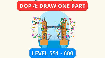 DOP 4: Draw One Part Level 551 - 600 Walkthrough