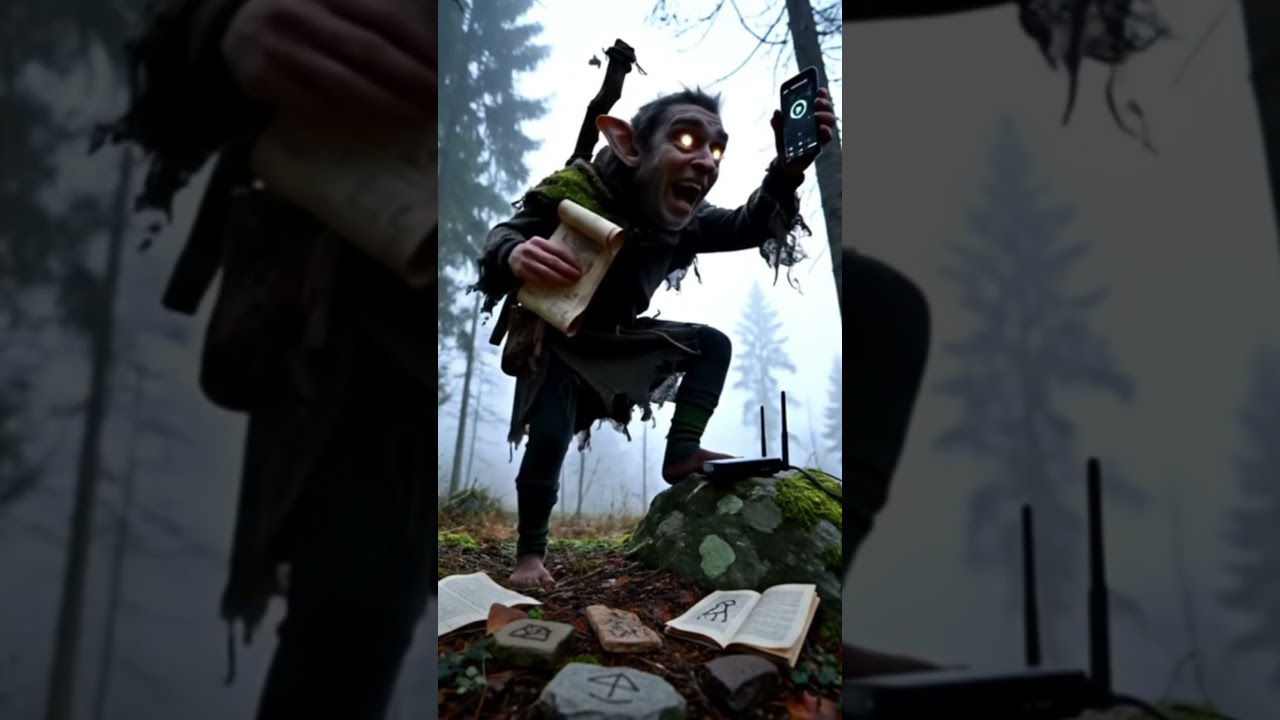 🧝📶 Forest Elf Tries Wi-Fi for the First Time – It Doesn’t Go Well