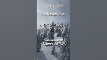 Surah Al-Fil | By Qari Abdul razzaq| Full With Arabic Text |سورة الفيل - 105