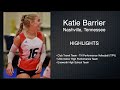 Katie barrier  libero ds  class of 2023