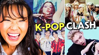 Can K-Pop Stans Guess The K-Pop Idol? (TWICE, BLACKPINK, BTS) | K-Pop Clash