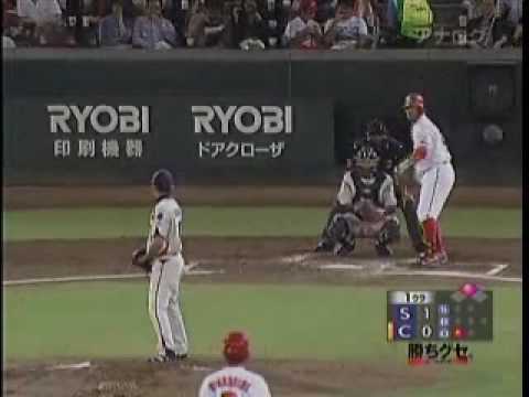 広島－ヤクルト２１回戦１回裏のフィリップス