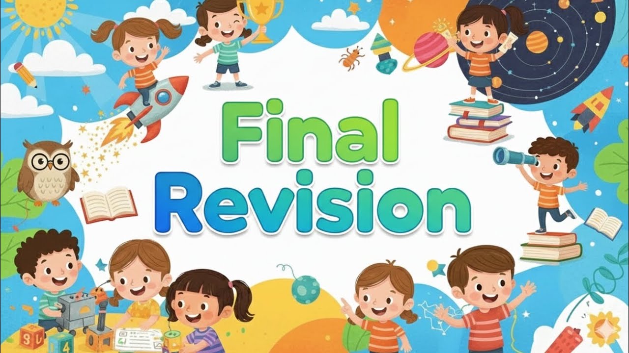  اسئلة مش هيخرج عنها الامتحان للصف السادس الابتدائي part 1 