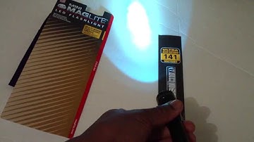 Mini Maglite LED Demonstration