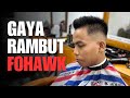 Barber tutorial  medium skin fade fohawk