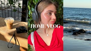 A Day in the Life | cafes☕, my new rug & grocery shopping ❤‍