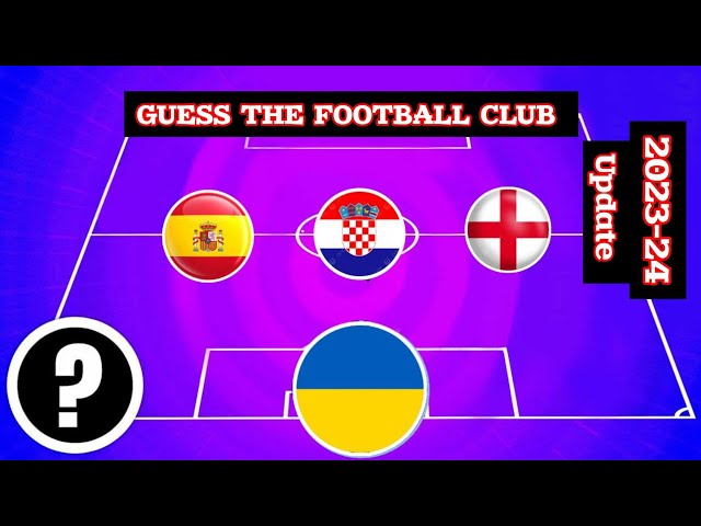 GUESS THE FOOTBALL CLUB BY NATIONALITY PLAYER'S / FOOTBALL QUIZ 2023 