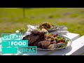 BBQ Lamb Chops with Caponata | FOOD | Great Home Ideas