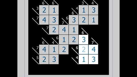 Kakuro Tutorial - #2 Solving a Puzzle