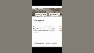 Crea una base de datos en Notion con la IA #notiontutorial
