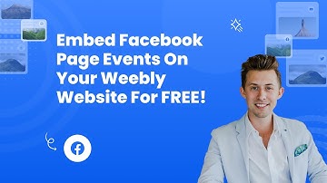 How to embed Facebook page events on Weebly?