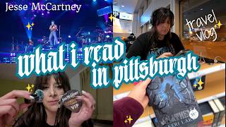 ✈️ Reading, Travel & Jesse McCartney?! | Bookish Vlog Turned Concert Adventure 🎶 #booktube #bookish