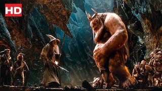 Dwarves Escape From Goblins ''The Hobbit An Unexpected Journey'' (2012)