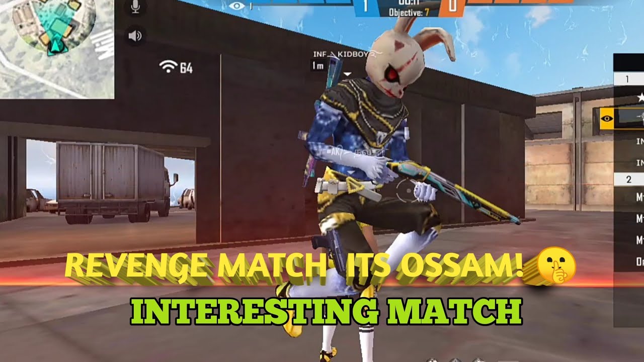 FREE FIRE 4VS4 ROOM MATCH  🔥Same Squad Revenge Match🤯