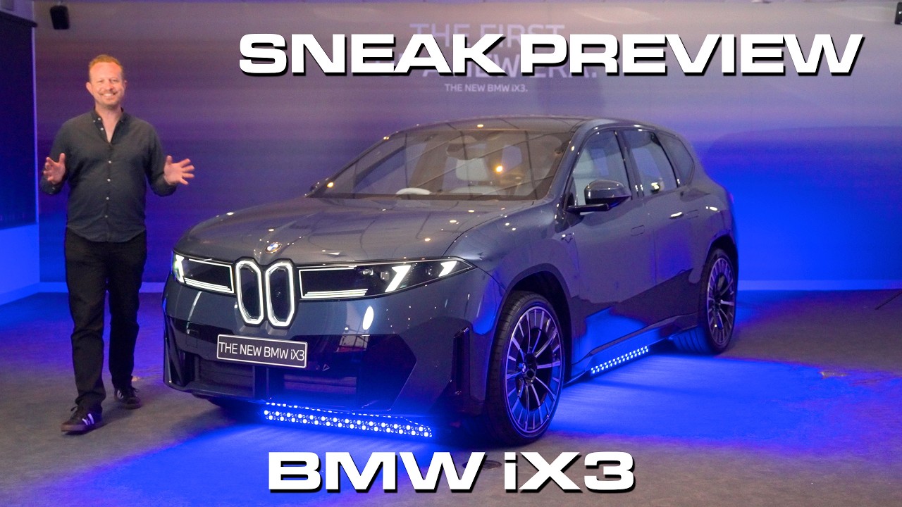 Первый австралийский предварительный показ | BMW iX3 2026 года