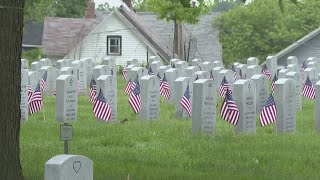Caring for graves at Cleveland's Lake View Cemetery