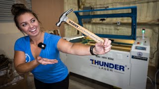 Father's Day Gift Personalized Hammer - Thunder Thursdays #7