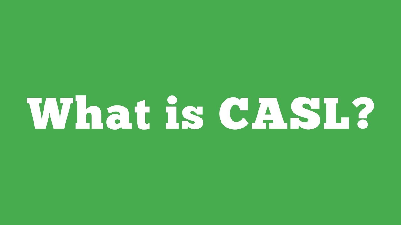 What is CASL? - YouTube