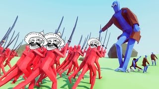 LUCHA DE GIGANTES!! Totally Accurate Battle Simulator #7