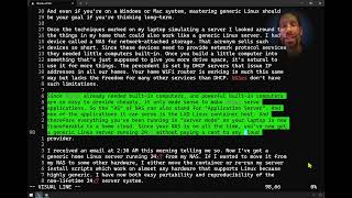 Compelling Yourself Forward Every Day with a Personal Server