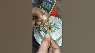 3 wire ceiling fan winding checking with multimeter // Good continuity but core winding burning
