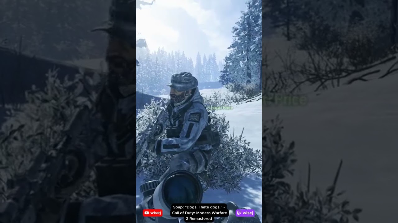 Dogs. I hate dogs! LOL - Call of Duty Modern Warfare 2 Remastered 