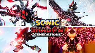 All Shadow Doom Powers Cutscene Sonic X Shadow Generations Nintendo, Playstation, Xbox, Pc