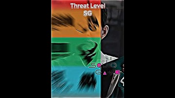 Squid Game Threat Level (Part 4) | Collab With @LseKing @Luxe_CC #shorts #squidgame3