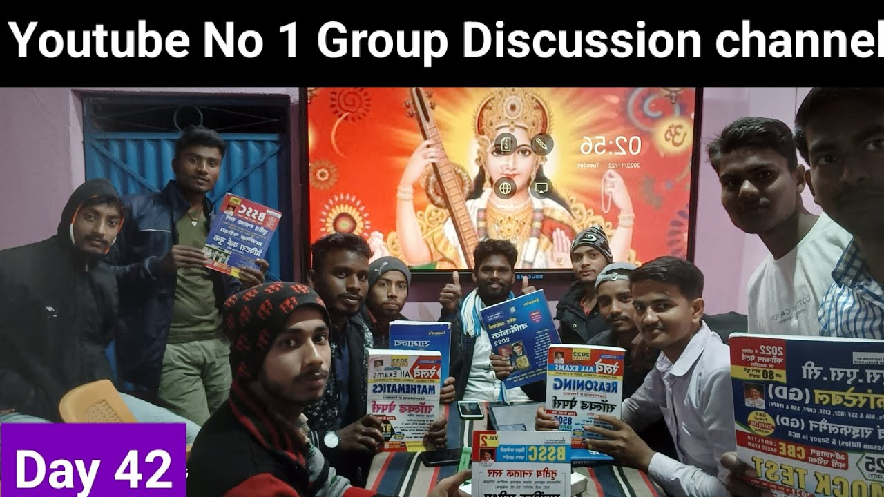 Daily Live Group Discussion Day 42। - YouTube