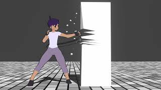 claw swipe anim inspired by dillongoo