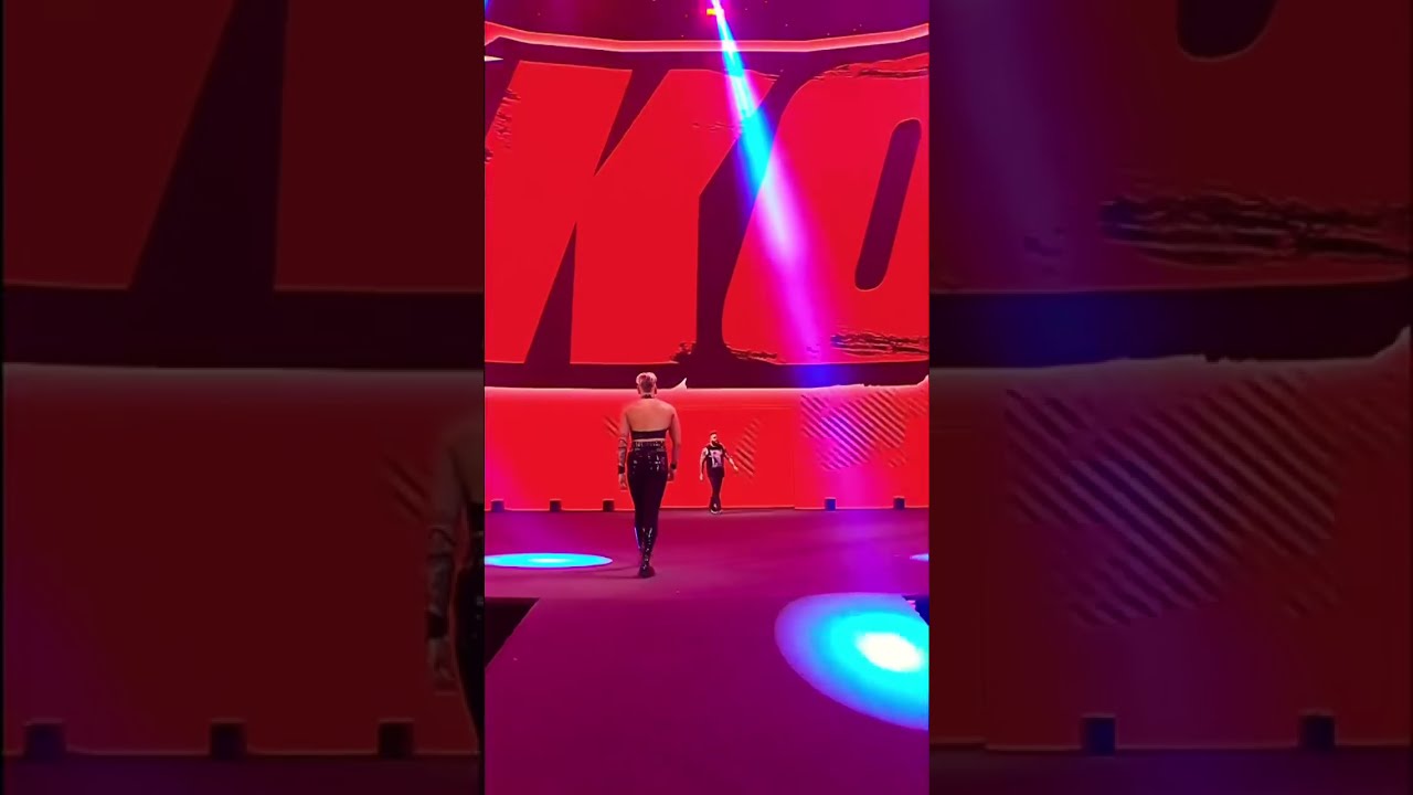 Kevin Owens And Rhea Ripley Give Each Other A Look Short