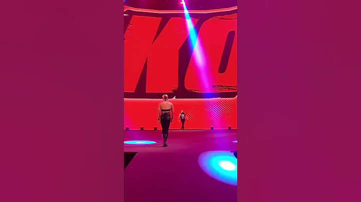 Kevin Owens and Rhea Ripley give each other a look  #Short