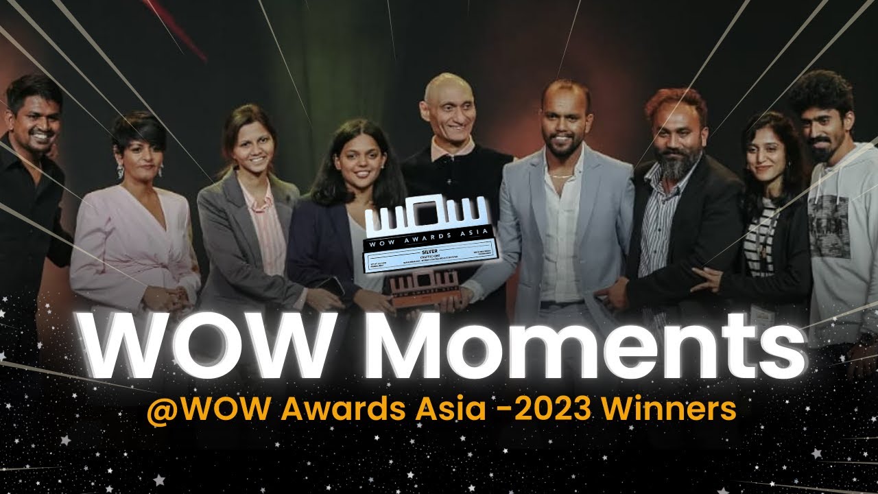 WOW Moment at WOW Awards Asia 2023! 🏆 