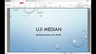 Uji Median