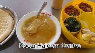 Koozi Haleem Center Lahore vlogger lahore food discount vlogging koozies