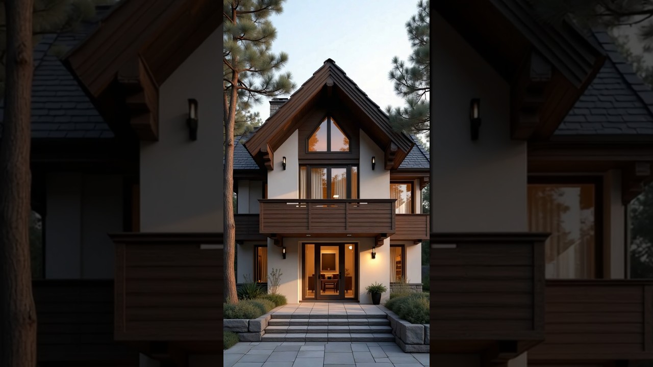 Living the Chalet Life! 🏡🔥 | Ultra Modern Cabin Hidden in Nature