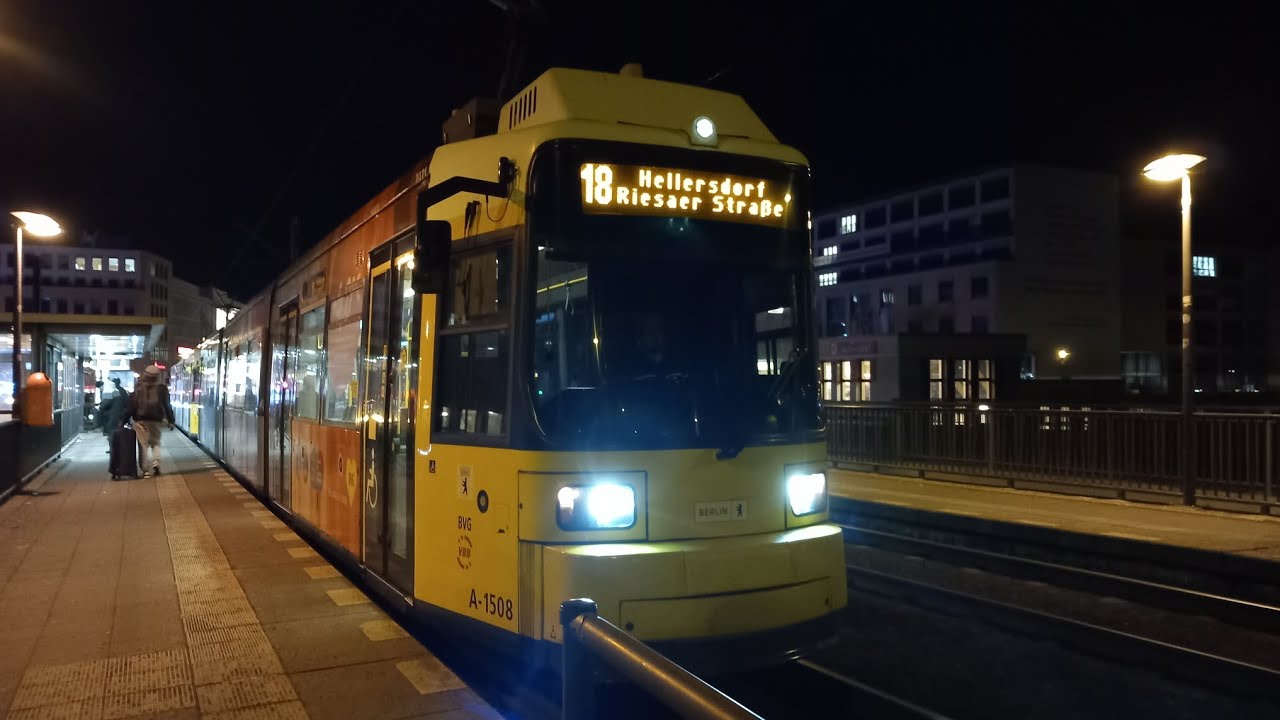 18 Mitfahrt von Anton-Saefkow-Platz - U Hellersdorf