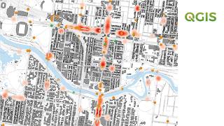 How to import crash data and Bikespot data into QGIS