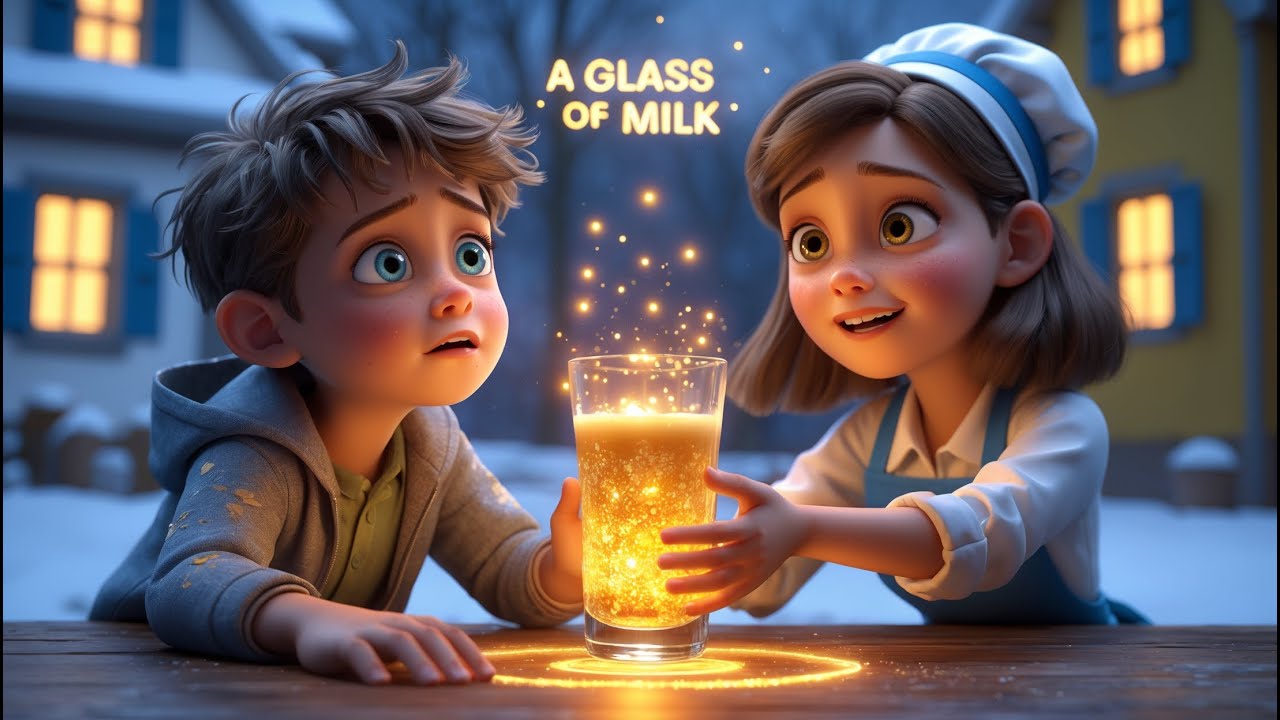 A Glass of Milk Story in English | Best Moral Stories for Kids | Acts of Kindness Story